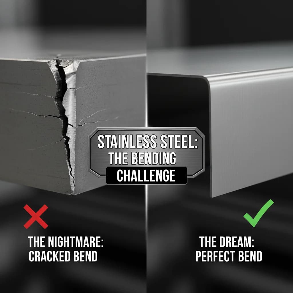 راهنمای جامع خمکاری ورق استنلس استیل